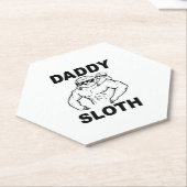 Daddy Sloth Untersetzer (angewinkelt)