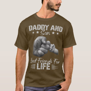 Daddy Son Best Friends for Life Vater Son Vintag F T-Shirt