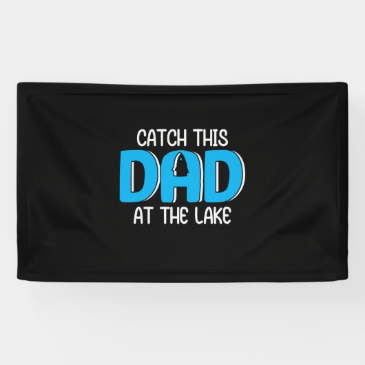 Daddy spendet diesen Vater am See Banner (Horizontal)