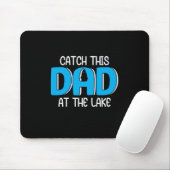 Daddy spendet diesen Vater am See Mousepad (Mit Mouse)