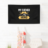 Daddy spendet meinem Vater meinen Helden Banner (Insitu)
