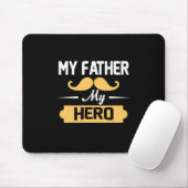 Daddy spendet meinem Vater meinen Helden Mousepad (Mit Mouse)