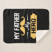 Daddy spendet meinem Vater meinen Helden Sherpadecke (Vorderseite (Horizontal))