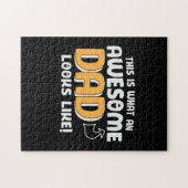 Daddy spendet, wie ein Phantastischer Vater aussie Puzzle (Horizontal)