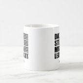 Daddy Steady Mighty Legendary Personalisiert Kaffeetasse (Mittel)