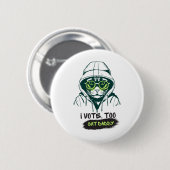 Daddy stimmt für Kamala Harris für Präsident Elect Button (Vorne & Hinten)