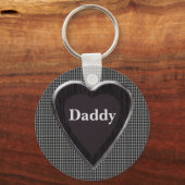 Daddy Stole My Heart Keychain Schlüsselanhänger (Vorderseite)