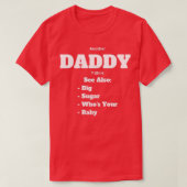 Daddy T-Shirt (Design vorne)