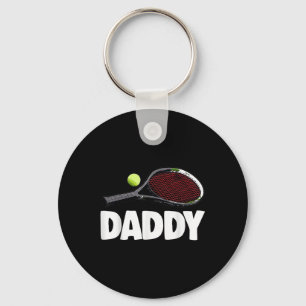 Daddy Tennis S Funny Women Tennis T-Shirts Badmin Schlüsselanhänger