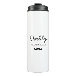 Daddy | Thermaltumbler des modernen Vaters Thermosbecher