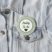 Daddy to be Baby Shower Button (Beispiel)