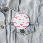 Daddy to be Baby Shower Button (Beispiel)