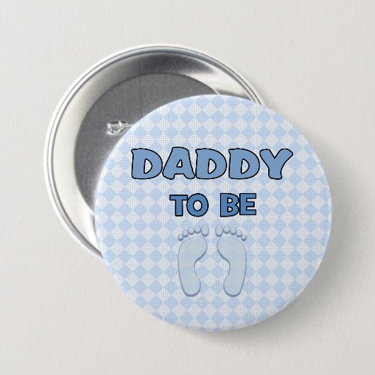Daddy to Be Button (Vorne & Hinten)