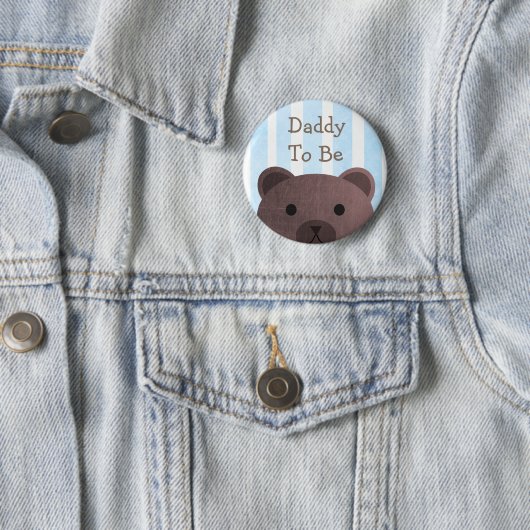 Daddy to be Button Bear Woodlands Theme (Beispiel)
