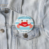 Daddy to be Crap It a Boy Baby Shower Button (Beispiel)