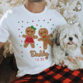 Daddy to be Gender Reveal Gingerbread T-Shirt