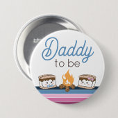 Daddy to be s'more Button (Vorne & Hinten)