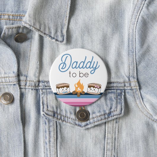 Daddy to be s'more Button (Beispiel)