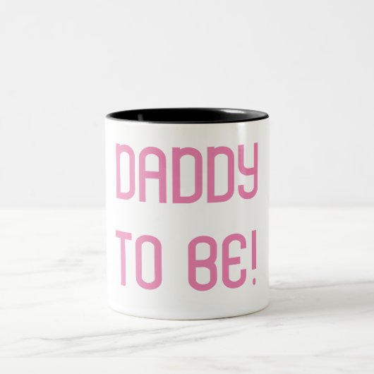 DADDY TO BE ZWEIFARBIGE TASSE (Mittel)