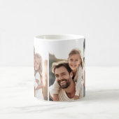 Daddy to kids benennt Foto Vthers Day Kaffeetasse (Mittel)