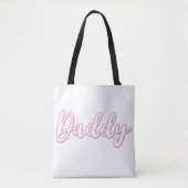 DADDY TOTE BAG TASCHE (Vorderseite)
