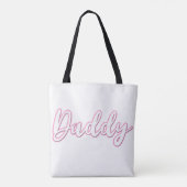 DADDY TOTE BAG TASCHE (Rückseite)