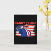 Daddy Trump 5 Karte (Gelbe Blume)