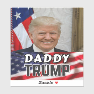 Daddy Trump Aufkleber