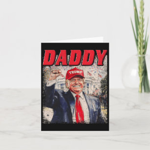 Daddy Trump Funny Shirt - Daddy Trump Vintag 1 Karte