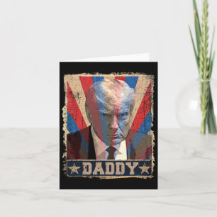 Daddy Trump Funny Shirt - Daddy Trump Vintag 2 Karte