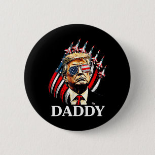 Daddy Trump Lustig - Daddy Trump  Button