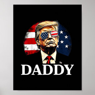 Daddy Trump Lustiges Shirt - Daddy Trump Poster