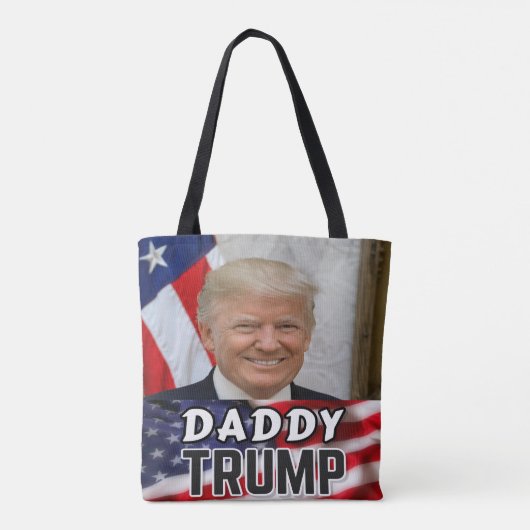 Daddy Trump Tasche (Rückseite)
