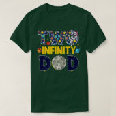Daddy Two Infinity & Beyond Birthday Decorations 2 T-Shirt (Design vorne)