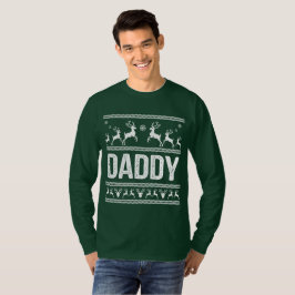 Daddy Ugly Christmas Sweater T-Shirt