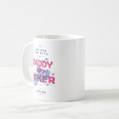Daddy und biker der Mann der Mythos der Legende Kaffeetasse (Vorderseite Links)