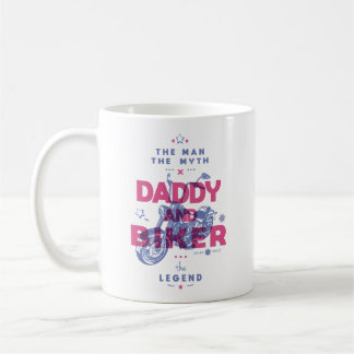 Daddy und biker der Mann der Mythos der Legende Kaffeetasse