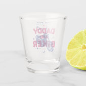 Daddy und biker der Mann der Mythos der Legende Schnapsglas (Rückseite)