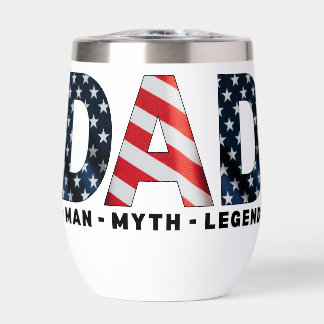 Daddy USA Independence Fathers Day Patriotic Vater