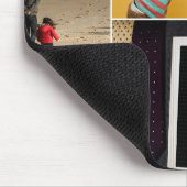 Daddy Vatertag Foto Collage Mouse Pad Mousepad (Ecke)