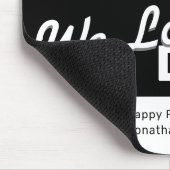 Daddy Vatertag Foto Collage Mousepad (Ecke)