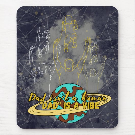 Daddy, vibe Burp Cloth Mousepad (Vorne)