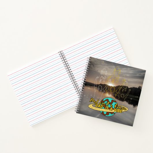 Daddy, vibe Burp Cloth Notizblock (Innenseite)