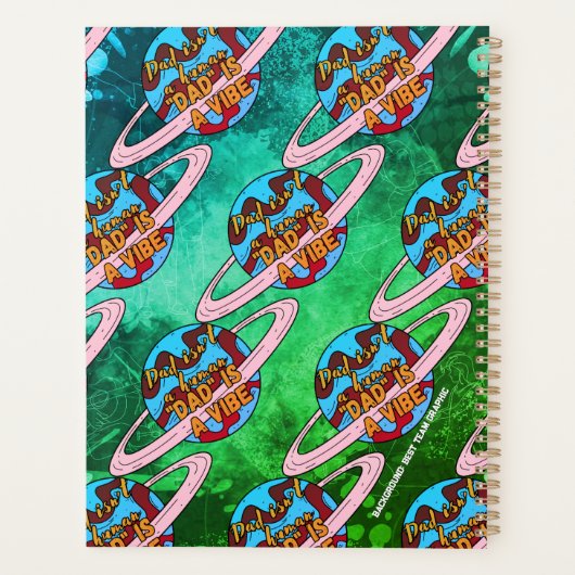 Daddy, vibe Burp Cloth Planer (Rückseite)