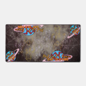 Daddy, vibe Burp Cloth Schreibtischunterlage (Vorderseite)