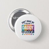 Daddy Voice Vintage Pride Shirt Design_1 Button (Vorne & Hinten)