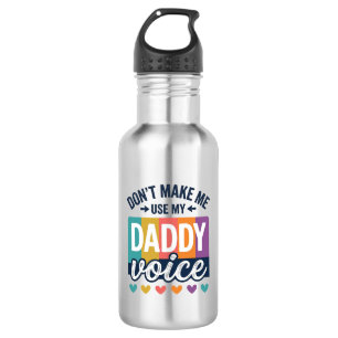 Daddy Voice Vintage Pride Shirt Design_1 Edelstahlflasche