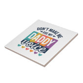 Daddy Voice Vintage Pride Shirt Design_1 Fliese (Seite)