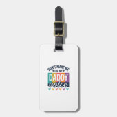 Daddy Voice Vintage Pride Shirt Design_1 Gepäckanhänger (Vorderseite vertikal)