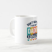 Daddy Voice Vintage Pride Shirt Design_1 Kaffeetasse (Vorderseite Links)